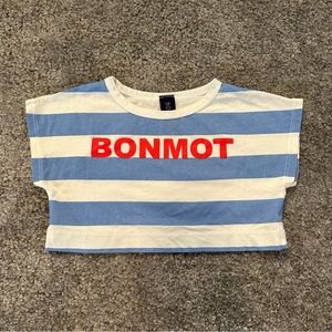 Bonmot cropped t shirt